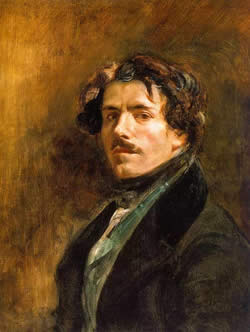 Self Portrait - Eugene Delacroix