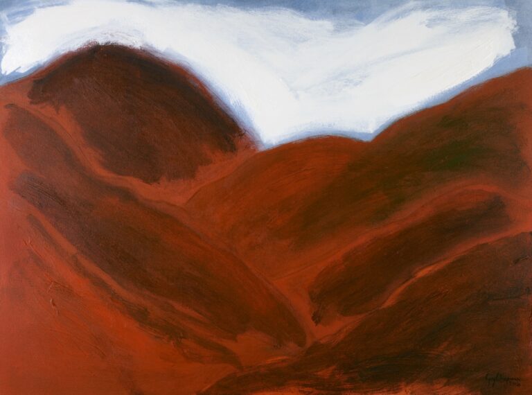 Unfamiliar Territory 2014 oil painting on canvas 1219 x 914 mm