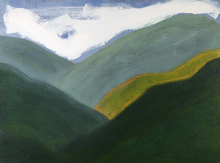 Yellow Reverie 2014 oil painting on canvas 1219 x 914 mm