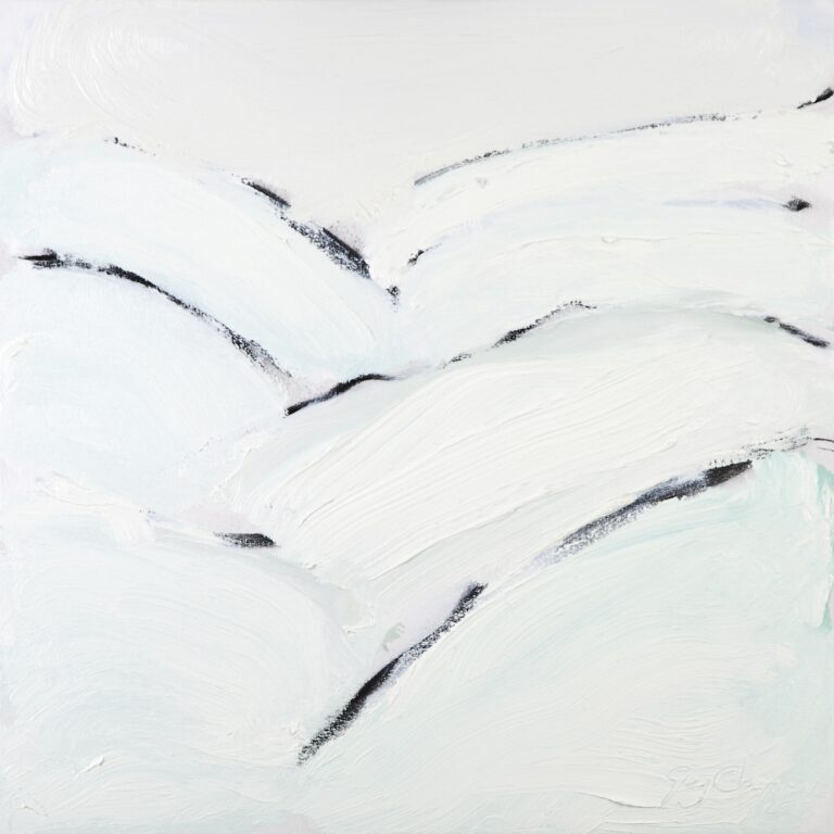 Spiccato Hills in Seven-Eight 2014 oil painting on canvas 660 x 660 mm